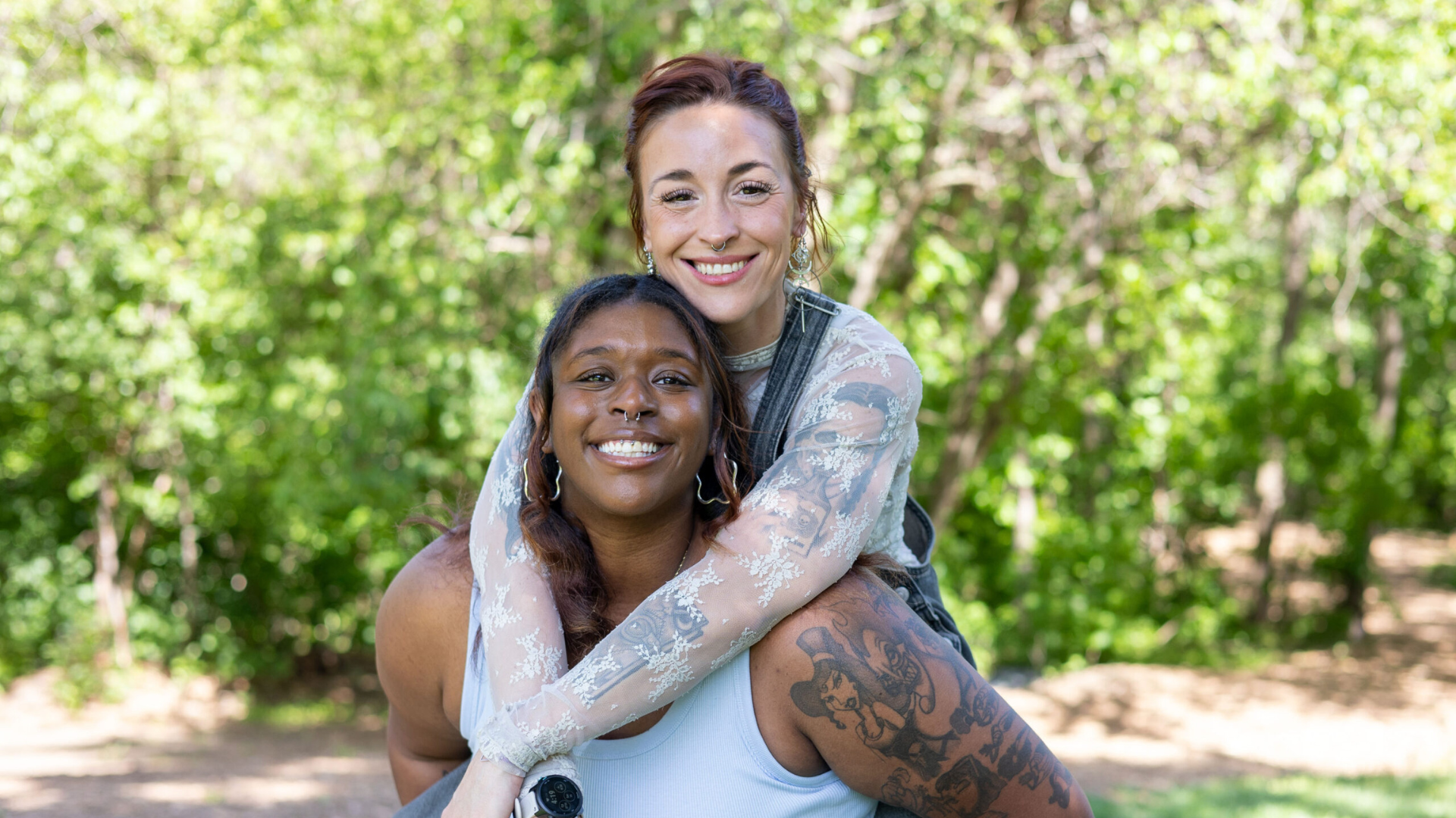 Aaliyah and Elizabeth, therapists at Unity Youth & Family Services in Omaha, Nebraska.